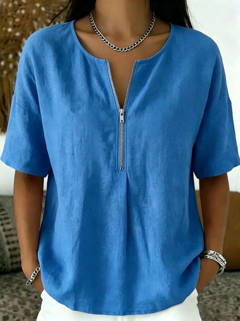 Lunessa™ | Relaxed Fit Casual Blouse