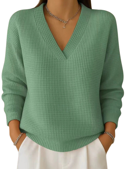 Addie™ | Elegant Vintage Everyday Blushing Women's Shirt