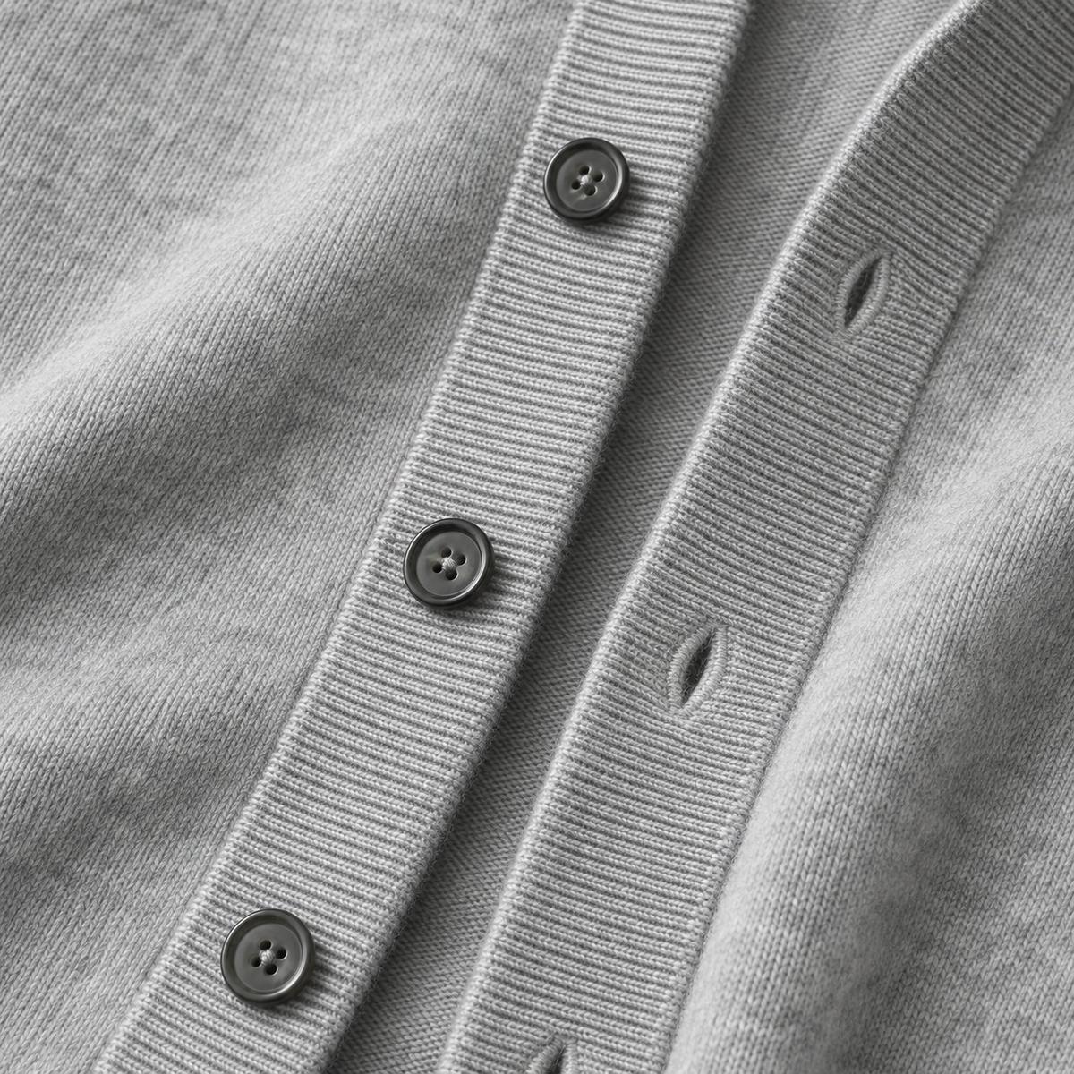 Mavoni Wool Hooded Button-Up Cardigan