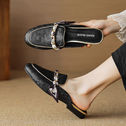 Lumor Genuine Leather Mules