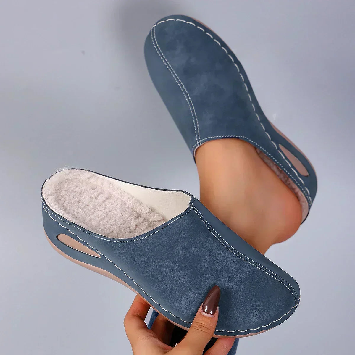 Sarah | Cozy Everyday Fleece Lined Casual Slippers