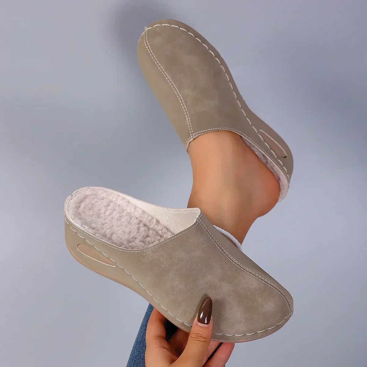 Sarah | Cozy Everyday Fleece Lined Casual Slippers