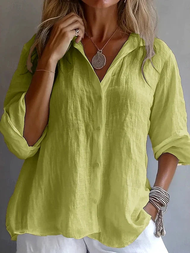 Gussie™ | Relaxed Long Sleeve Women’s Shirt