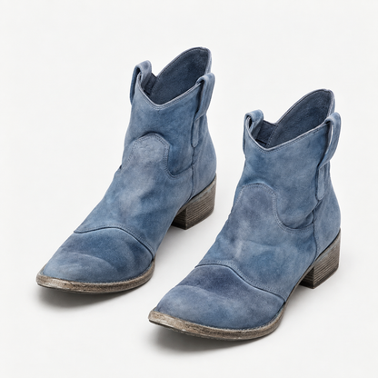 Lucille Women's Soft Suede Western Boots