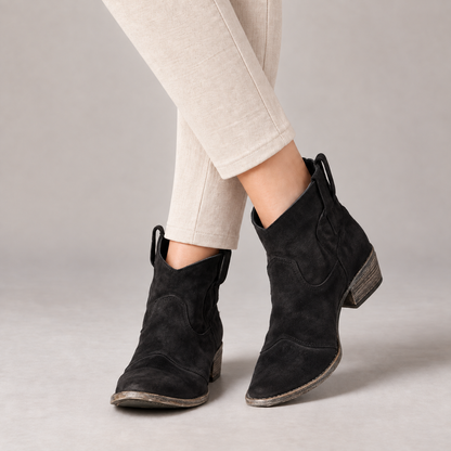 Lucille Women's Soft Suede Western Boots