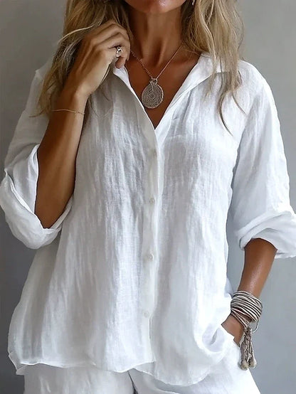 Gussie™ | Relaxed Long Sleeve Women’s Shirt