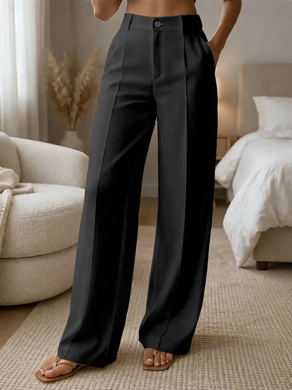 Lorena™ | High-Waist Wide-Leg Trousers